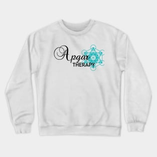 Apgar Therapy TEAL emblem Crewneck Sweatshirt